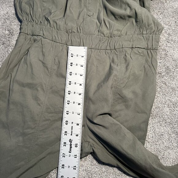 Lululemon Jumpsuit Women’s Size 8 Green Perfectly Poised Short Sleeve Modal - Picture 16 of 16